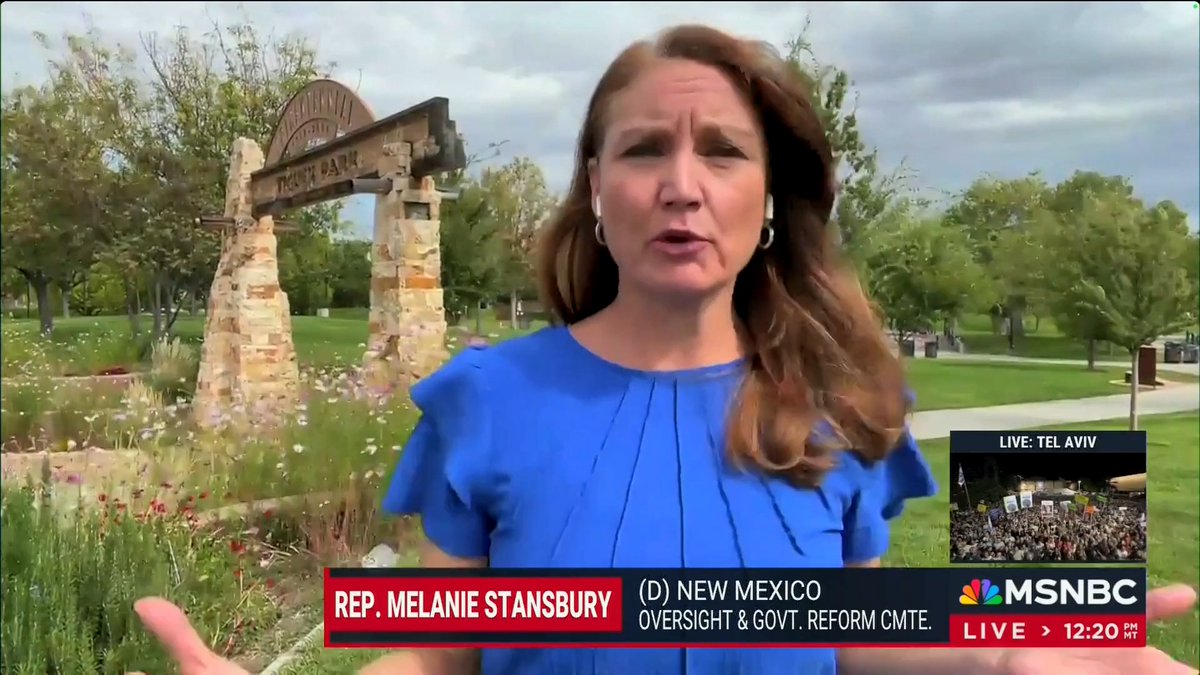 Democratic Rep. Melanie Stansbury blames Republicans in Congress for military members being without a paycheck. Rep. Stansbury voted against keeping the Government open, which would have payed the troops.