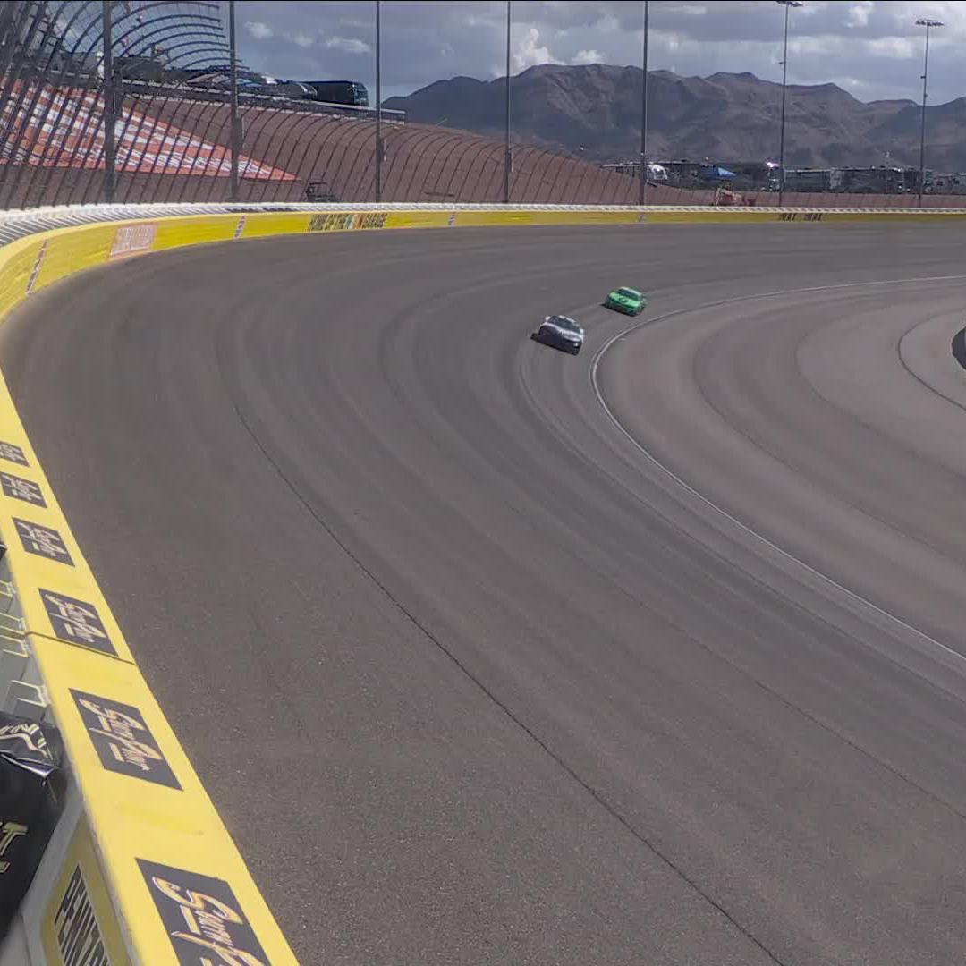 The No. 1 might be a little too loose. Ross Chastain gets into the wall during practice.