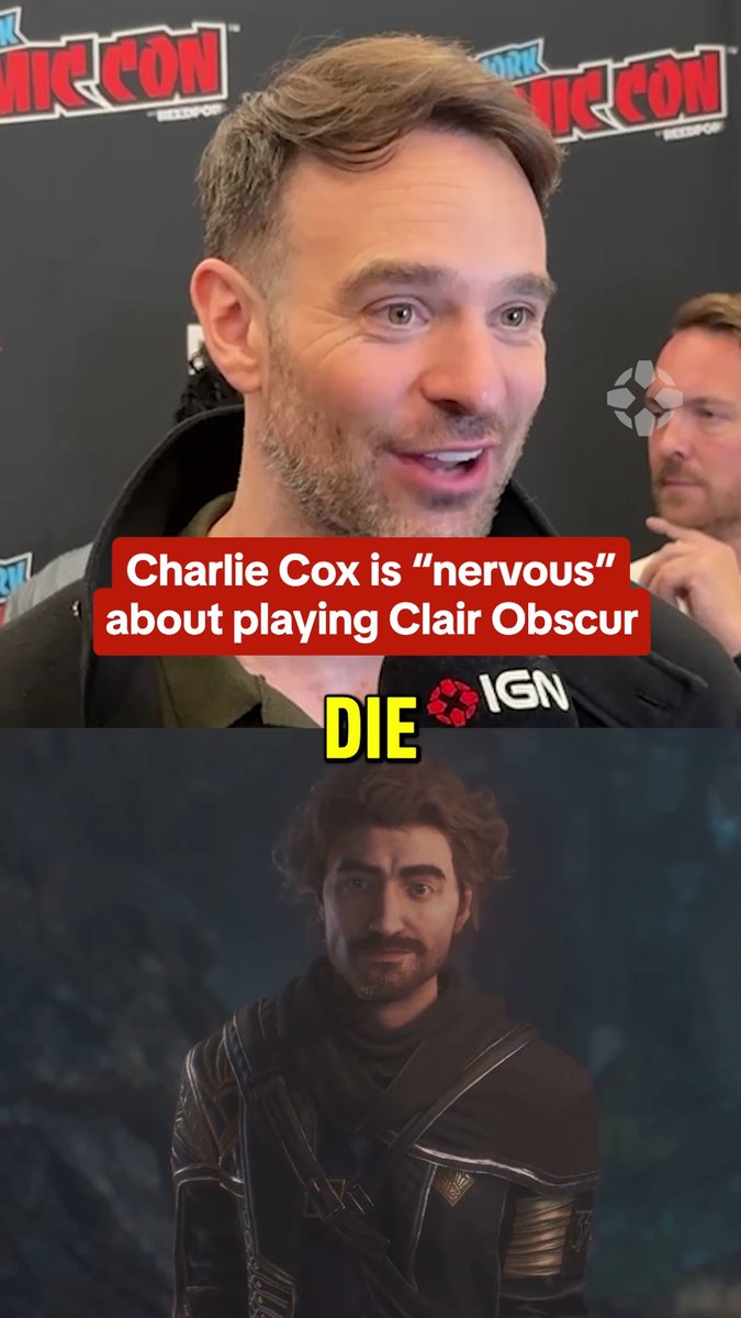 Daredevil: Born Again star Charlie Cox is "nervous" about playing Clair Obscur, but not because of what happens to his character: #nycc