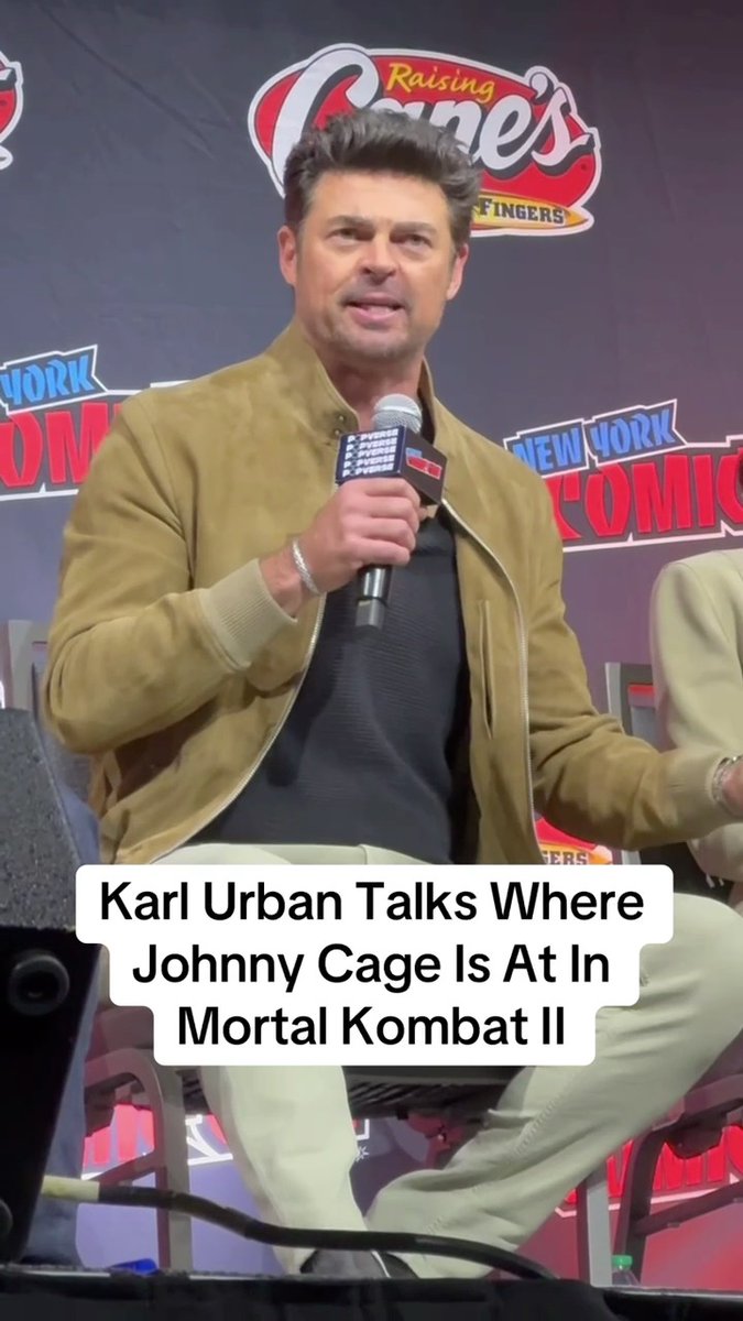 Karl Urban reveals where Johnny Cage's story is headed in #MortalKombatII.