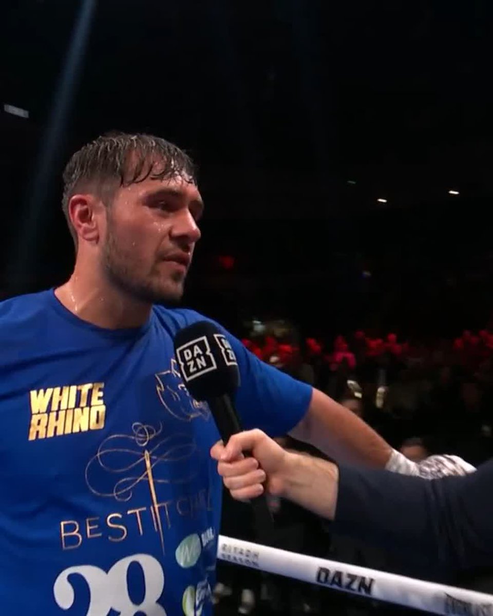 Absolute pure class in defeat from Dave Allen 👏🏼 🎬 Matchroom Boxing #AllenMakhmudov | #FightNight | #BoxingFans