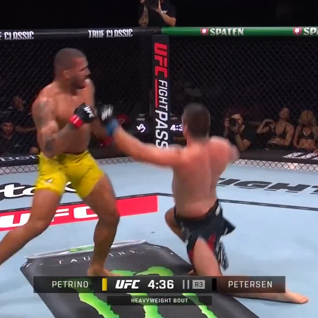 🚨 WOWWWW QUEL KO Vitor Petrino s’impose par KO au 3eme round #UFCRio