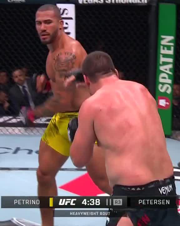 VITOR PETRINO WITH AN UNREAL KO AT #UFCRIO 😱