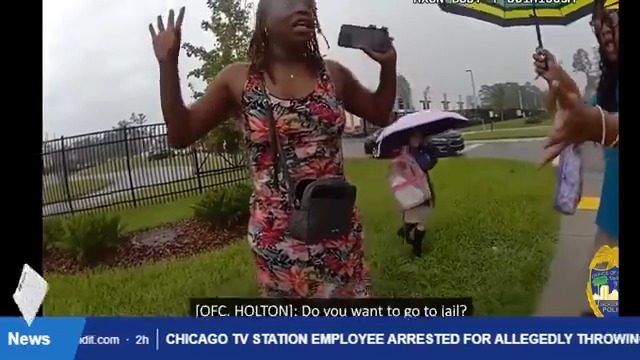🚨Jacksonville Sheriff's Arrests Mother for Illegal Parking in School Pick-Up Line🧐 Jacksonville Sheriff's Office Releases Body Cam Footage in First HALO Law Arrests During Chaotic School Pickup. Jacksonville, Fla. — October 11, 2025 JACKSONVILLE, Fla. — The Jacksonville Sheriff’s Office (JSO) has released body camera footage capturing a tense confrontation at a local charter school that escalated into the agency’s first arrests under Florida’s controversial HALO Law, highlighting growing enforcement of protections for first responders amid public backlash. The incident unfolded on October 7, 2025, during dismissal at the IDEA University charter school on Basset Road, when 39-year-old Erika McGriff, identified as a habitual traffic offender with a revoked driver’s license, illegally parked her running vehicle in a busy intersection to pick up her child. According to JSO, McGriff left the car unattended, prompting an officer to approach her for the violation. What began as a routine traffic stop quickly spiraled into violence. Body cam footage shows McGriff refusing to provide her license, walking away while insisting she was simply retrieving her student, and then resisting arrest. She squared up to the officer, exchanged blows, and bit him on the arm during the struggle. The officer, alone at the scene, restrained her on the concrete using a choke hold as a school administrator assisted. Within moments, a crowd of onlookers gathered just feet away, shouting at the officer to release her and creating what authorities described as a “disturbing” and potentially dangerous environment. The footage, played during a news briefing by Sheriff T.K. Waters, also includes cellphone video from a bystander that went viral on social media, further illustrating the agitated crowd’s proximity to the officer. “It’s not an easy job, and it’s making it more difficult when police officers come out here and try to affect the law lawfully... and you get surrounded like that. It’s dangerous, anything can happen,” Waters said. McGriff was ultimately handcuffed and placed in a patrol vehicle. She faces multiple charges, including battery on a law enforcement officer, resisting an officer with violence, operating a vehicle with a revoked license as a habitual traffic offender, and four additional traffic infractions. The crowd’s interference triggered JSO’s inaugural use of the HALO Law—formally known as Honoring and Listening to Our Officers (SB 184), which took effect on January 1, 2025. The legislation prohibits individuals from approaching or remaining within 25 feet of first responders after a verbal warning, if the action intends to block, threaten, or harass them during their duties. Harassment is defined as conduct causing substantial emotional distress without legitimate purpose, classified as a second-degree misdemeanor punishable by up to 60 days in jail and a $500 fine. Two women from the crowd were arrested in connection with the event. A 59-year-old spectator was charged with interfering with a first responder after allegedly using an expletive to harass the officer and failing to retreat following a warning. On October 10, a 36-year-old woman was taken into custody for the same interference charge, plus possession of less than 20 grams of marijuana; she had reportedly grabbed her phone from the ground and was “doing a lot of chirping,” per authorities. JSO also announced plans to charge a juvenile who allegedly threatened to “shoot up the school” in response to the arrests. Sheriff Waters, in a stern statement during Friday’s briefing, condemned the actions as a “breakdown of a civil society.” He emphasized, “If you violently resist our officers, if you punch them, if you bite them, you will be arrested. If you crowd and harass our officers or any first responder after a verbal warning, you will be arrested.” Waters highlighted the incident’s impact on bystanders, noting that “these adults modeled and normalized for school-aged children not only breaking the law, but lying to the police, violently resisting the police, punching police officers, biting a police officer and harassing a police officer.” The HALO Law has sparked debate since its passage, with critics arguing it could hinder First Amendment rights, such as filming police encounters. While the statute explicitly allows recording from a distance, proposed amendments to protect peaceful questioning or filming for legitimate purposes, like public concern, did not pass. Waters addressed this balance: “I don’t mind people standing beyond 25 feet videoing or saying what you’re going to say... But if it gets to a point where it creates an uncomfortable level for our police officer who may or may not get hurt by someone in the crowd, then we have to draw the line.” As of Saturday, McGriff remains in custody, and JSO has vowed stricter enforcement around school zones to prevent similar disruptions. The release of the body cam video has amplified calls for de-escalation training among officers and clearer guidelines for parental traffic etiquette during school hours.