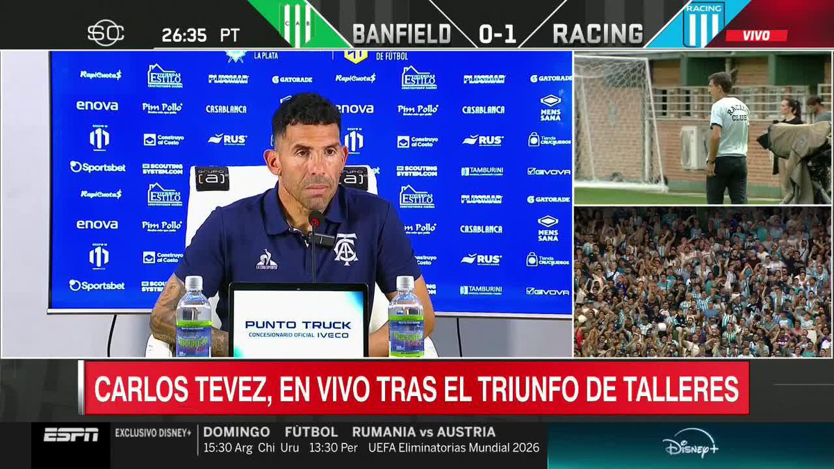 🗣️CARLOS TEVEZ s/Miguel Ángel #Russo: “Todos saben el aprecio que le tengo a Miguel. Siempre lo voy a llevar en mi corazón porque fue en una persona que supo en un momento de mi vida que no estaba bien, lo manejó de la mejor manera”.