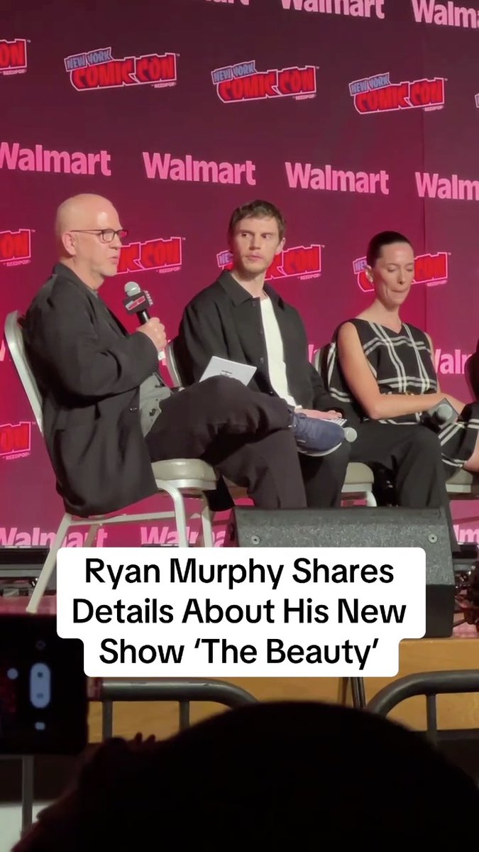 Ryan Murphy shares details about his new show #TheBeauty with #NYCC fans.