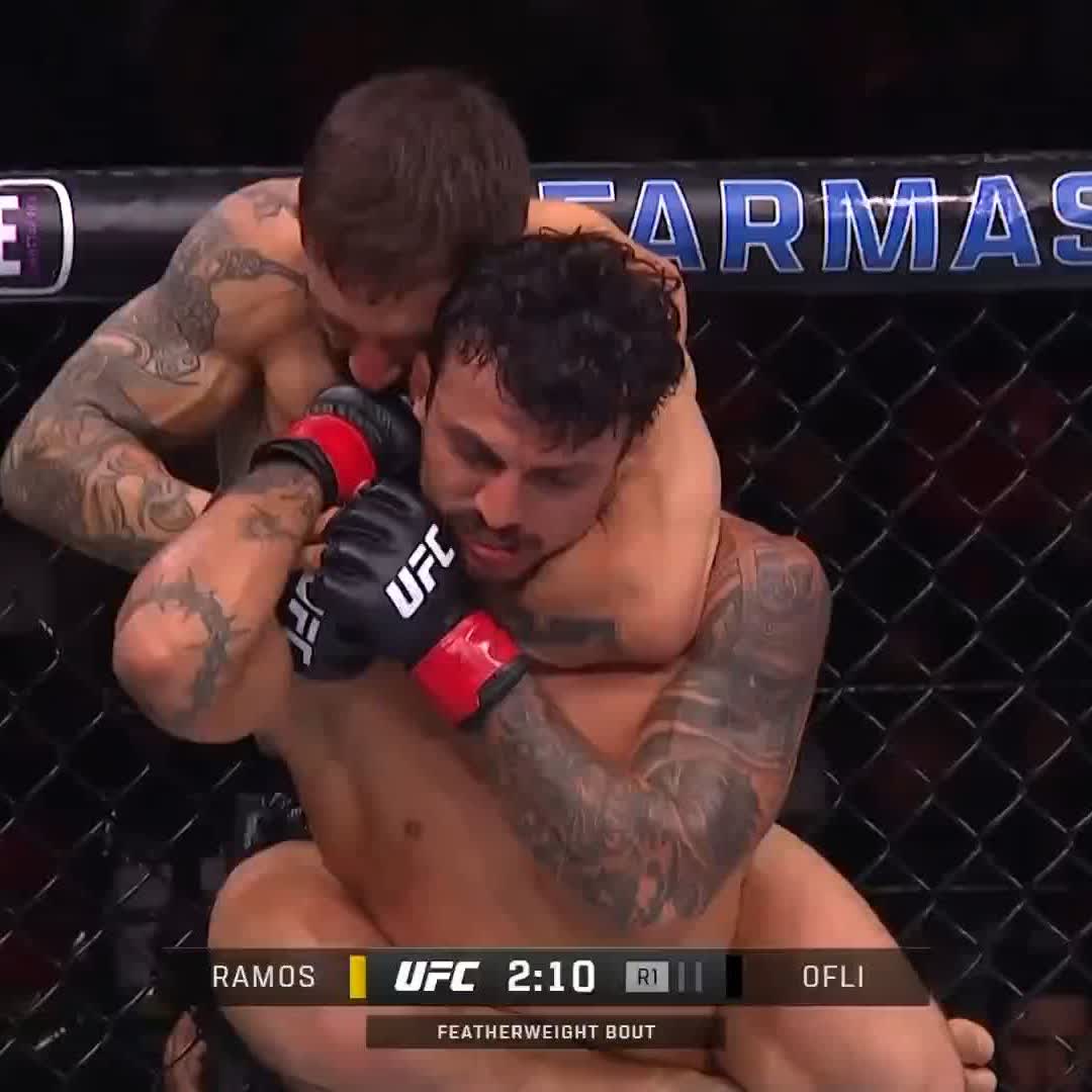 🚨 Kaan Ofli ilk rauntta pes ettirerek böyle kazandı! Kaan’ın UFC’deki ilk galibiyeti! #UFCRio