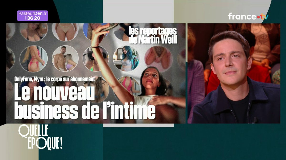 🔞 Martin Weill dévoile les coulisses de “Only Fans, MYM : Le nouveau business de l’intime” : de Lily Allen qui gagne plus avec ses photos de pieds qu’avec ses albums, jusqu’à la domination financière des professionnels du porno. Un éclairage sans tabou sur la monétisation du corps et des fantasmes. À voir ce mercredi sur TMC 📺