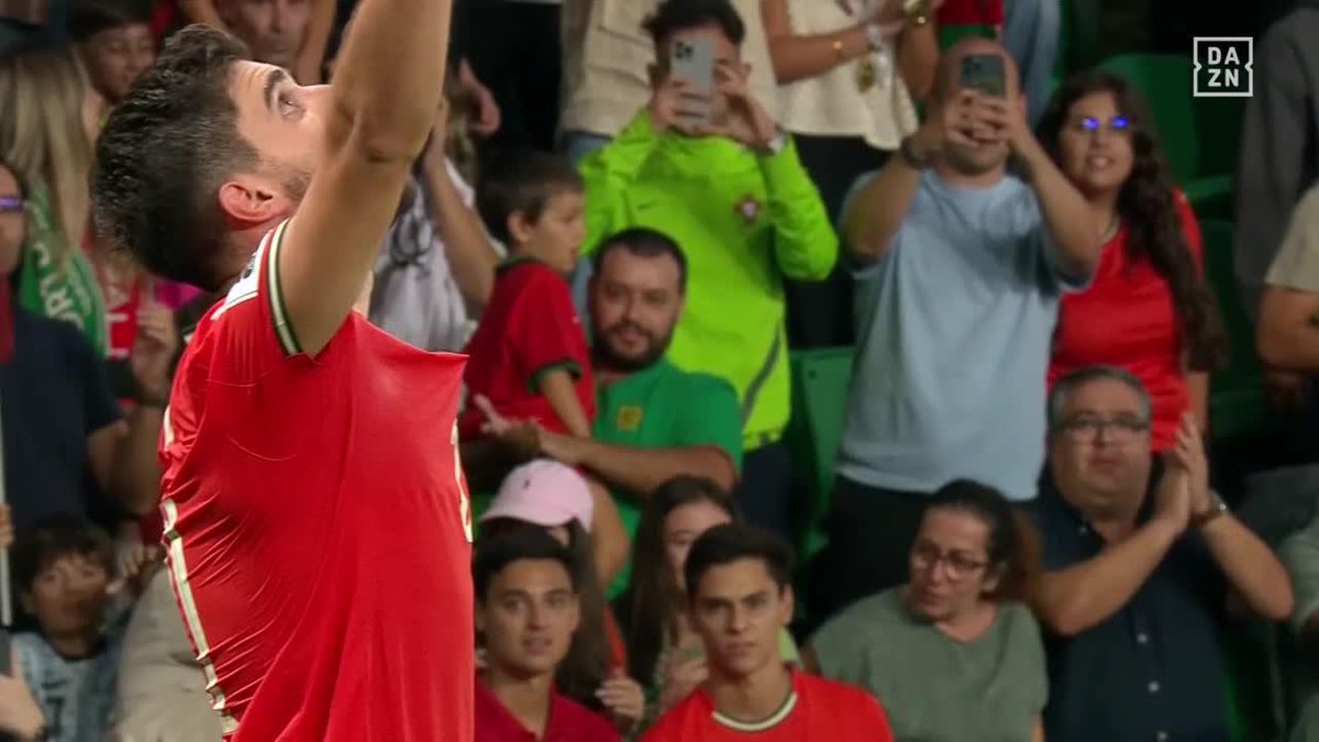 🔥🇵🇹ルベン･ネヴェスの代表初ゴール 親友のディオゴ･ジョタにゴールを捧げた #ポルトガル