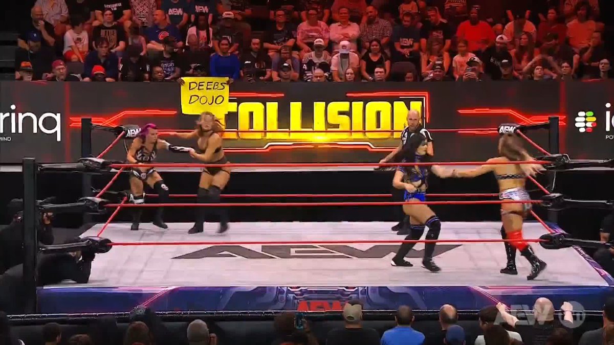 Maybe I'm just petty, but I'd be using all of those failed former NXT girls as the jobbers in AEW instead of randoms. Being petty just feels kinda good sometimes.
