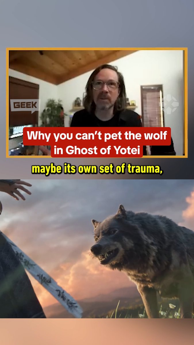 Ghost of Yotei's creative director explains why the wolf isn't a pettable sidekick: "It's a wild animal." New episodes of our PlayStation podcast Beyond! drop weekly wherever you get your podcasts.