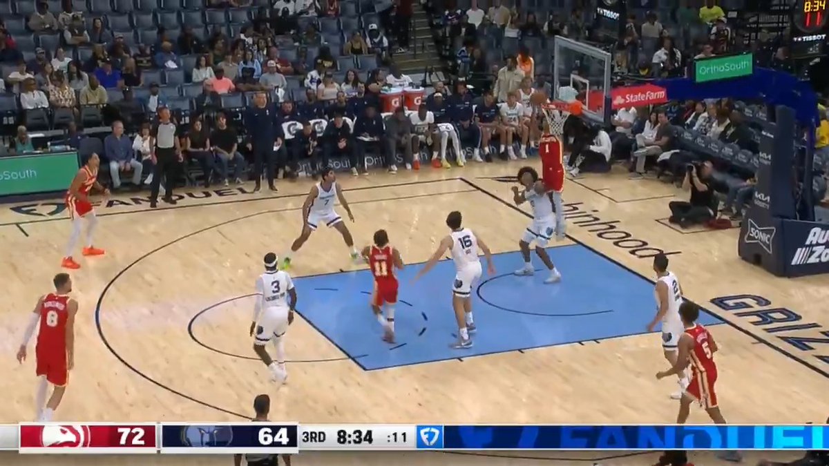 3rd quarter has been dunks GALORE
