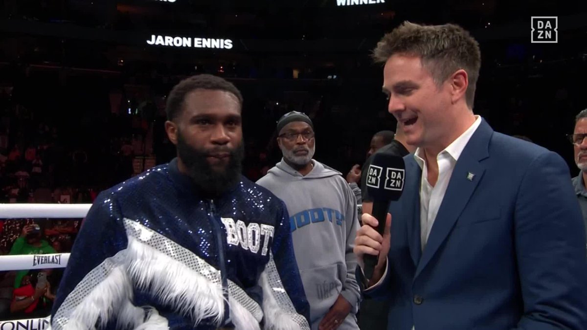 🗣 "154 IS MY DIVISION!" Boots just called out the ENTIRE DIVISION! 😈 Next up: Vergil Ortiz Jr. #EnnisLima