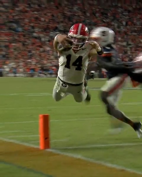 Stockton went FULL SUPERMAN FOR SIX 🚨 Georgia Football x 📺 ABC