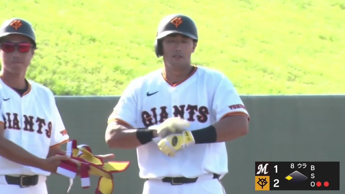 溢れ出すロマン 前進守備の遥か上 三塚琉生 逆転タイムリー2ベース ⚾ #みやざきフェニックス・リーグ 📅2025/10/12 🆚巨人×ロッテ 📱Live on DAZN #オレをみろ #イージースポーツ #ジャイアンツ #だったらDAZN