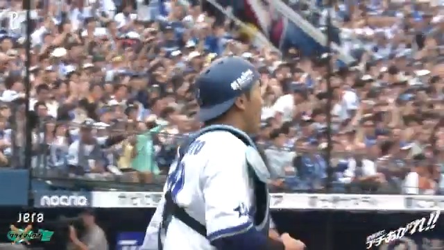 #山本祐大 選手の好送球で盗塁阻止！✋✋✋ 2イニング目に入った #石田裕太郎 選手はこの回も無失点！✊✊✊ 3回表 DB 5 - 5 G #JERAクライマックスセ #横浜奪首 #全横浜でブチあがれ #baystars
