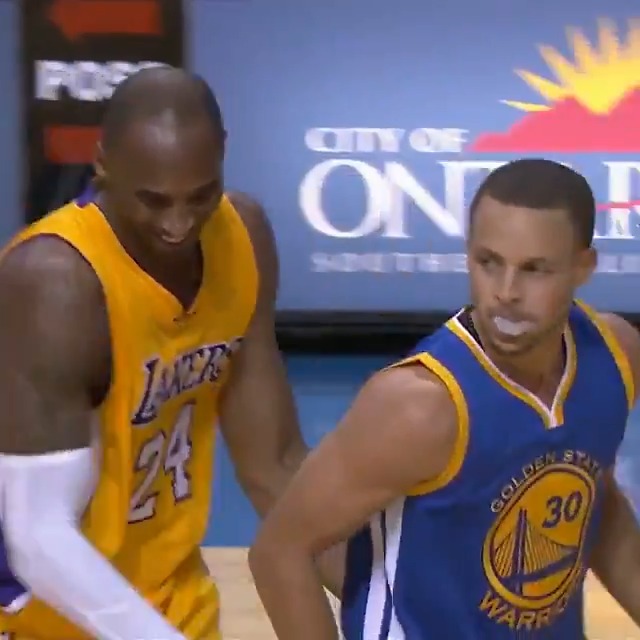 11 yıl önce bugün: Stephen Curry'nin durdurulamazlığı, Kobe Bryant'ı bile güldürüyor ❤️