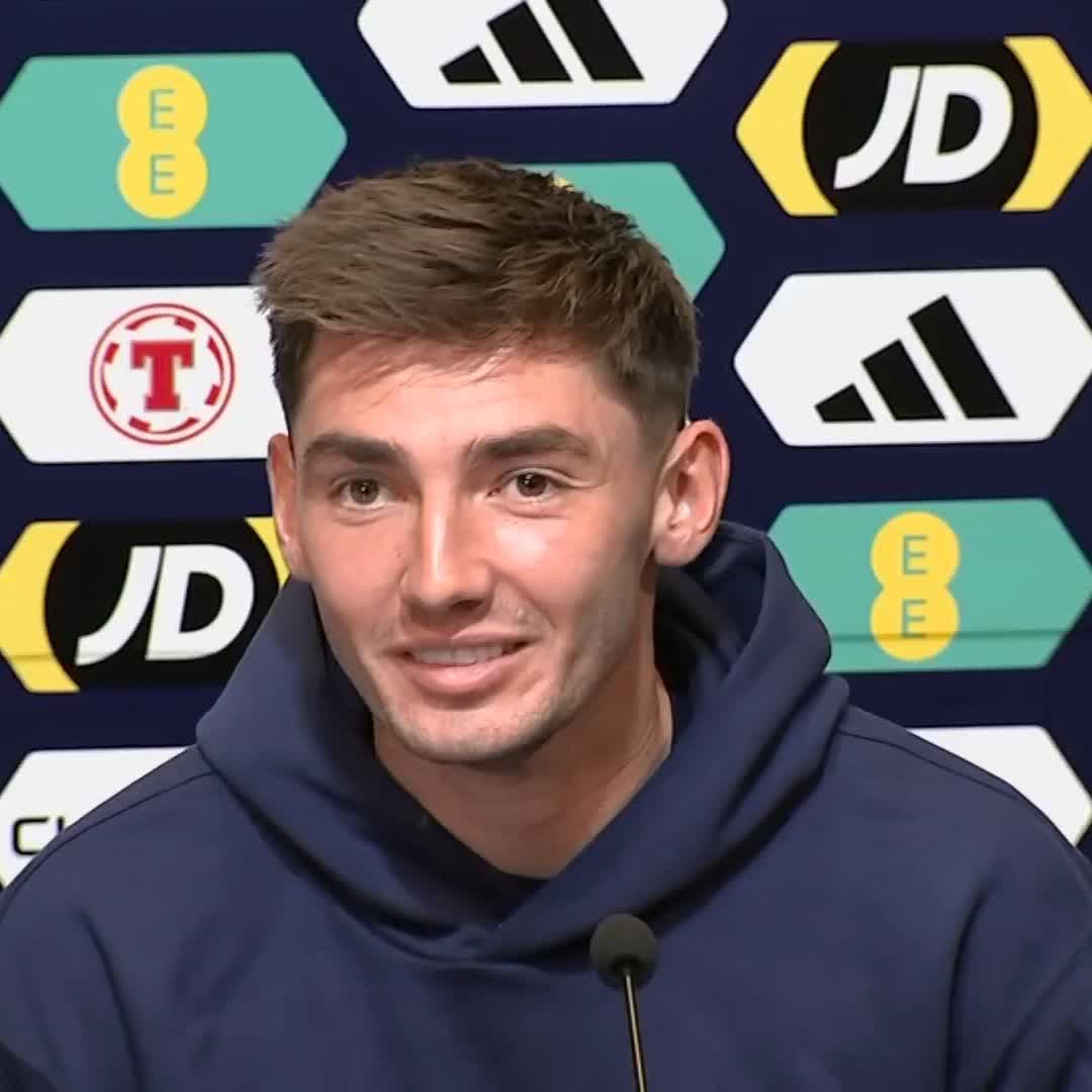 "I'd love to play in a World Cup, it was a dream growing up" 🏆 Billy Gilmour on what it would mean to play in a World Cup for Scotland.