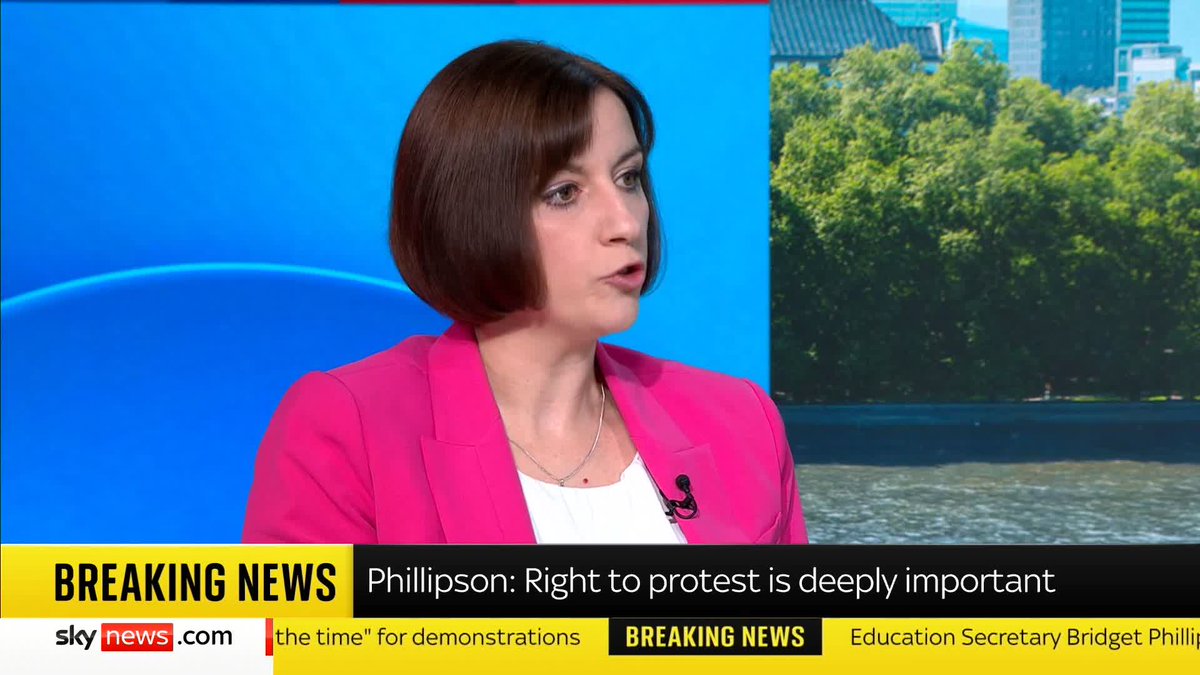 'Antisemitism and other forms of hatred thrive where there is ignorance' Education Secretary Bridget Phillipson says universities have a responsibility to educate people about antisemitism and take action against it. #TrevorPhillips 📺 Sky 501 and YT