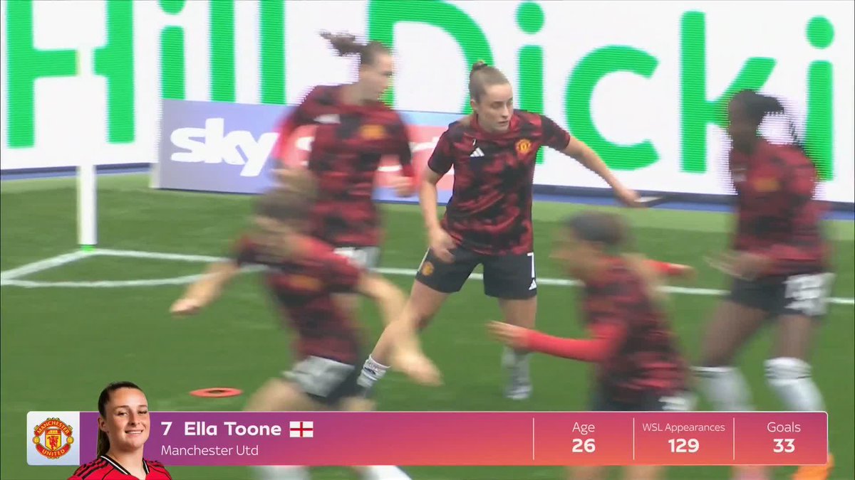 "She looks like she's enjoying her football!" Casey Stoney on the relationship between Ella Toone and Jess Park 👏