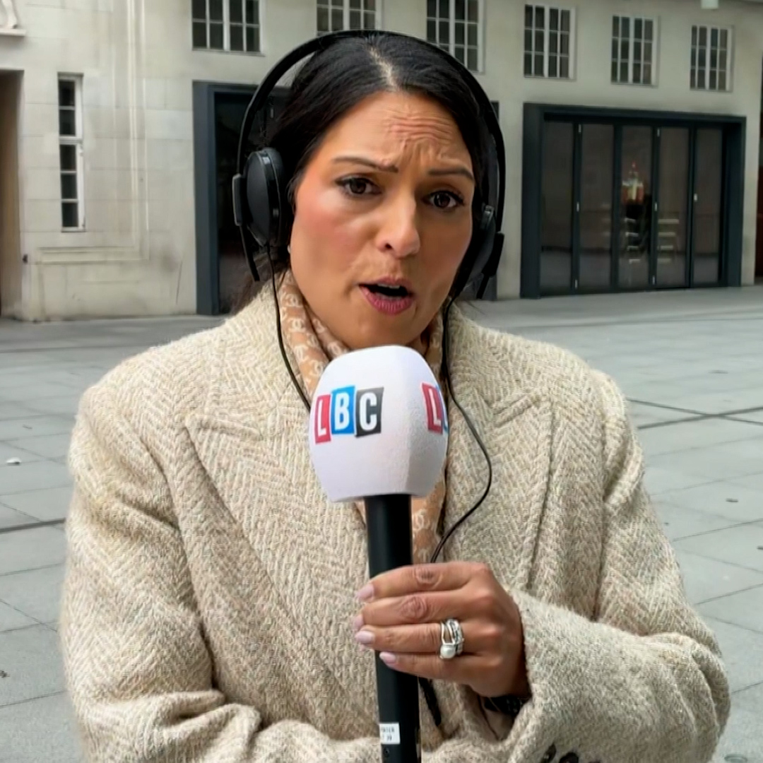 ‘If he had seen you or Kemi Badenoch in that area, he would have assumed you were poorly integrated.’ ‘No, I don’t think so.’ Lewis Goodall asks Dame Priti Patel why she thinks Robert Jenrick’s ‘white face’ remarks wouldn’t apply to her.