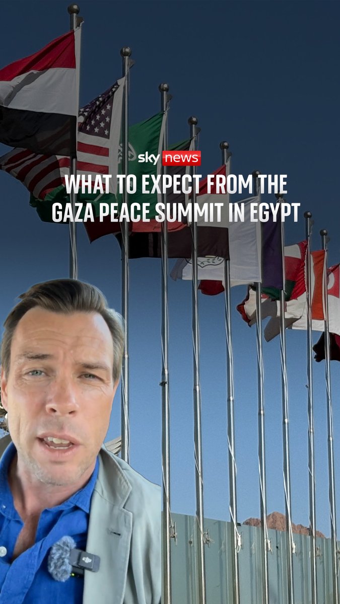 A 'signing ceremony' for the Gaza peace deal set to be hosted in Egypt on Monday will be a chance for Donald Trump to 'frame this as his deal, his moment', says Mark Stone. More on what to expect from the summit ⬇️ Latest Gaza news 🔗