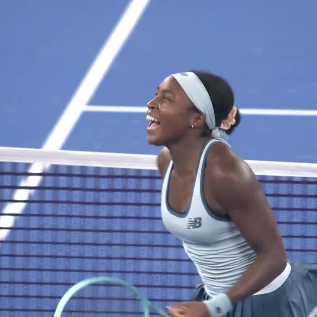 COCO WINS IN WUHAN! 🤩 Coco Gauff beats Pegula 6-4, 7-5 to win the title 🏆 #WuhanOpen