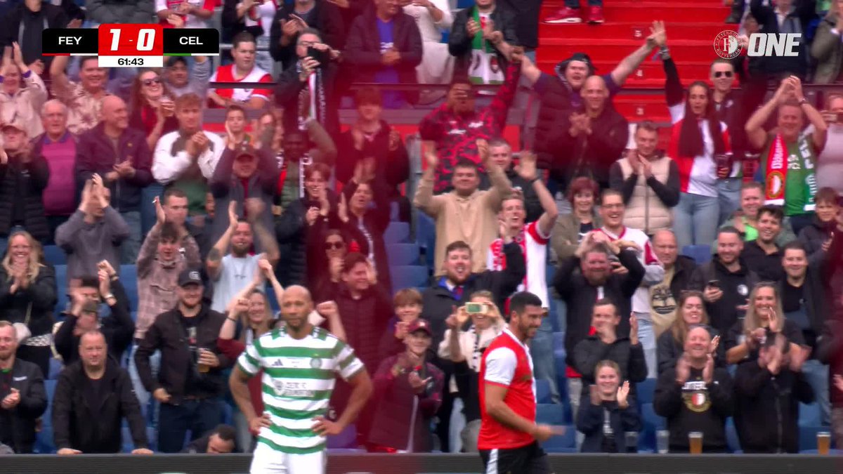 They still have that connection. 🙂‍↕ Ruben Schaken x Graziano Pellè: 2-0
