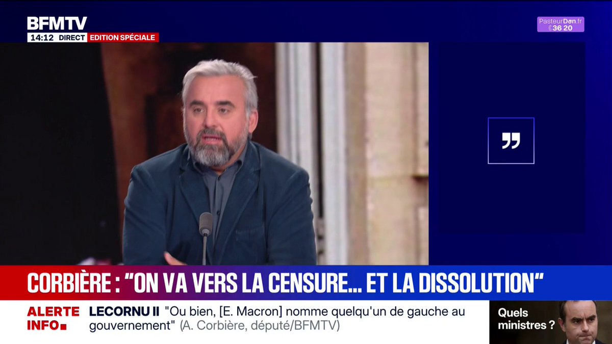 "Le nœud du problème, c'est la réforme des retraites", assure Alexis Corbière, député Écologiste et Social de Seine-Saint-Denis