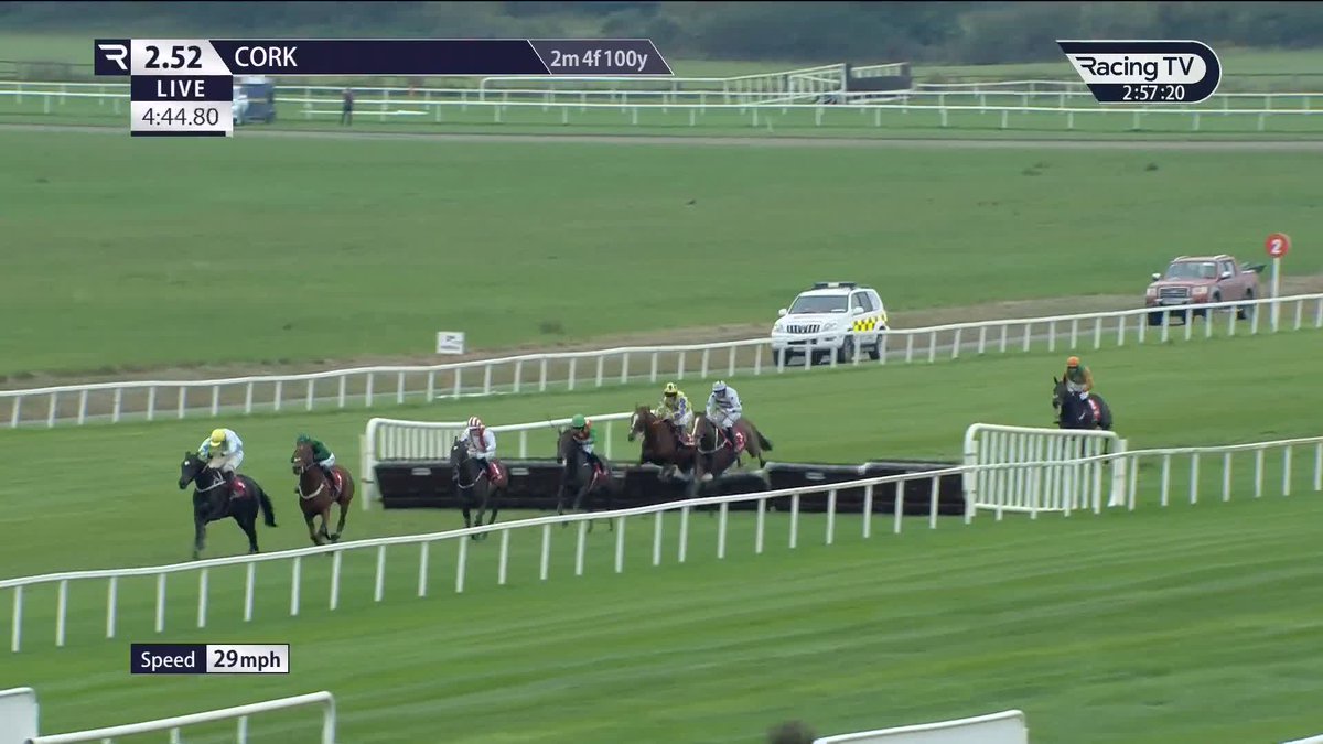 Off the mark 💥 After four second-place efforts, Kevin's Pride gets his day under J J Slevin for John McConnell Racing at Cork Racecourse 🟢🟢 Connolly's RED MILLS | Irish Stallion Farms
