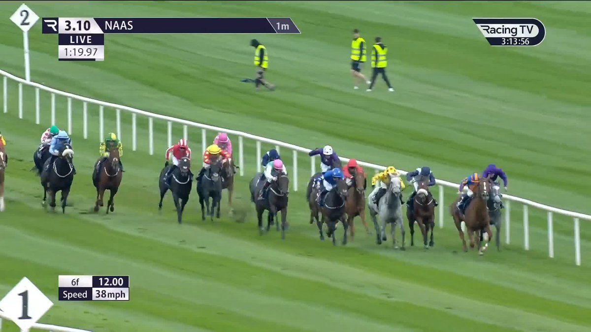 33/1 winner! 😮 Onemoredance waltzes her way to Listed success under Ben Coen in the Garnet Stakes 🏆 Irish Stallion Farms | Naas Racecourse | Johnny Murtagh