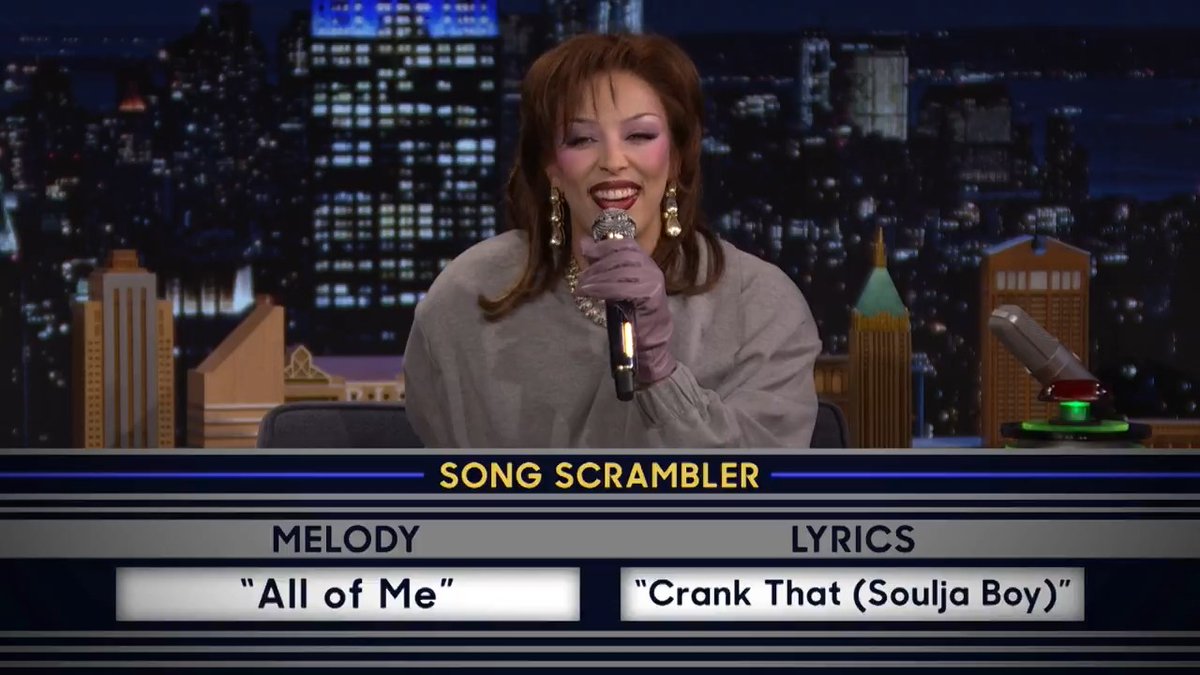 .DOJA CAT sings the lyrics of “Crank That (Soulja Boy)” to the melody of “All of Me” in Song Scramble! #DojaCatOnFallon #FallonTonight