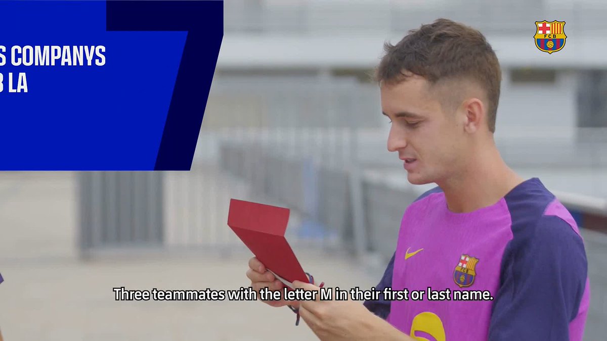 Three teammates with the letter M 🧐