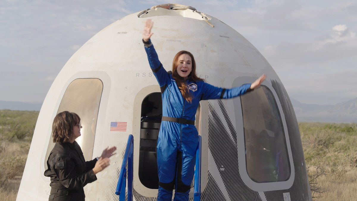 That post-flight feeling ✨ Watch the reactions and reflections from our NS-36 crew moments after landing back on Earth: