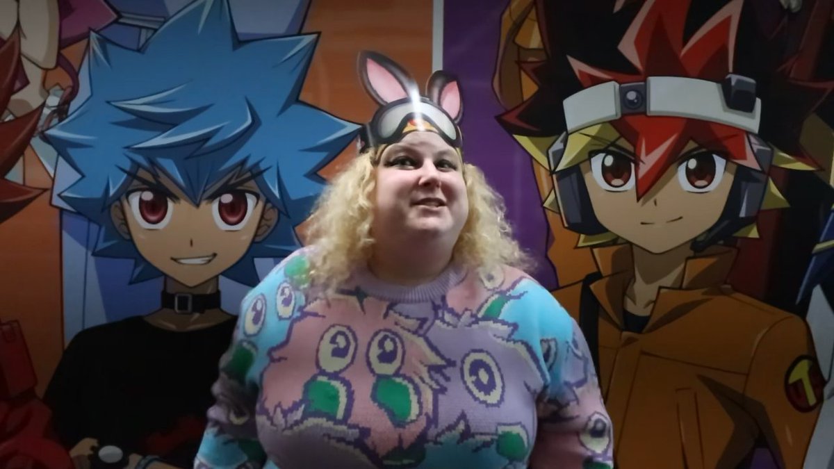 🚨 Attention Duelists! 🚨 🎃🐍Jen S(EEL)verman !!!New Demos!!! 🐍🎃, the voice of Sora, has arrived at #NYCC! Head to KONAMI Booth #2219 and meet them in person before it’s too late!