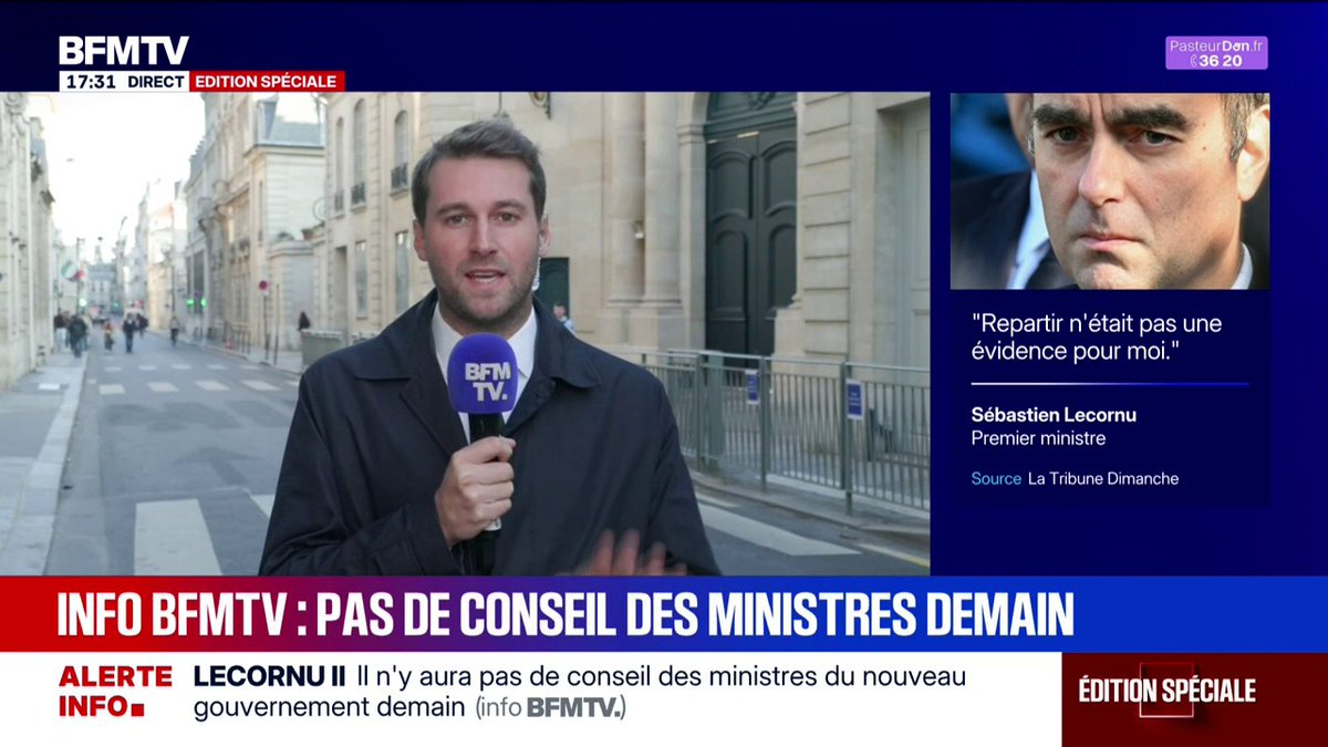 INFO BFMTV - Il n'y aura pas de Conseil des ministres demain