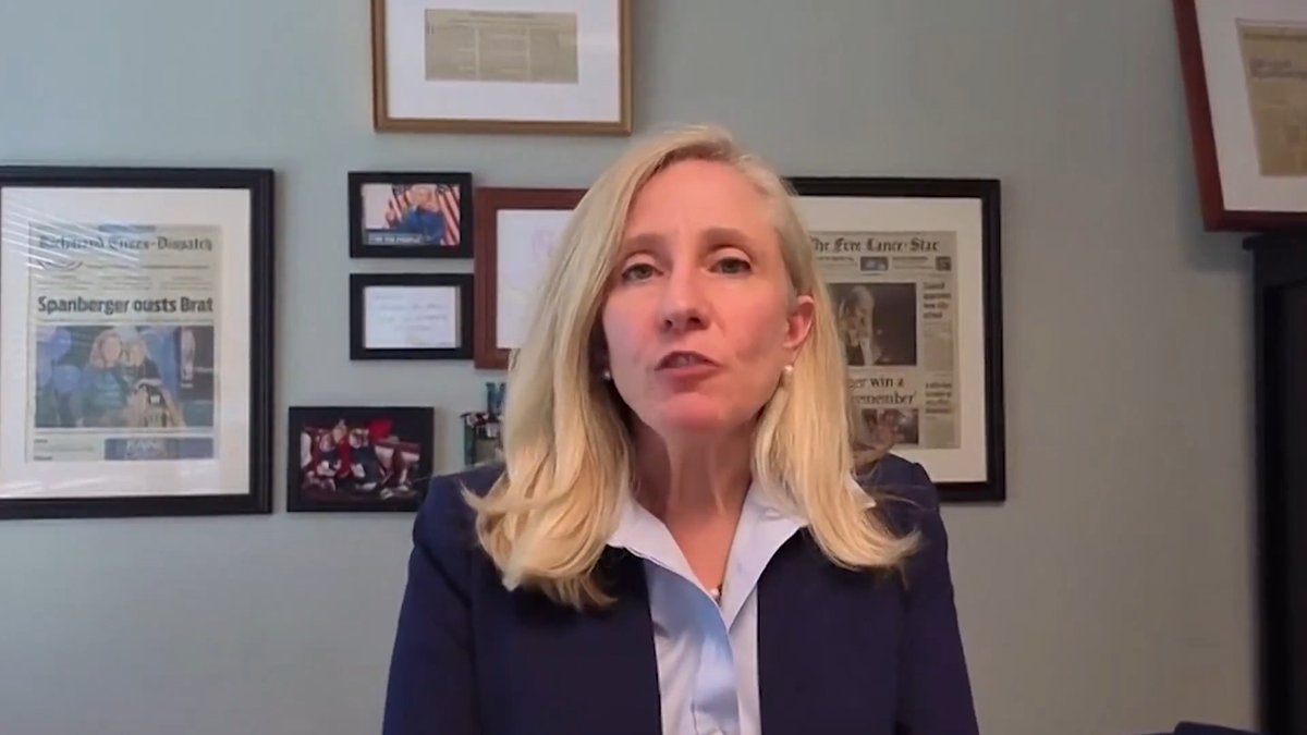 YIKES: Abigail Spanberger gives a 2-minute word salad defending her support for men in girls’ bathrooms and predators in their locker rooms.
