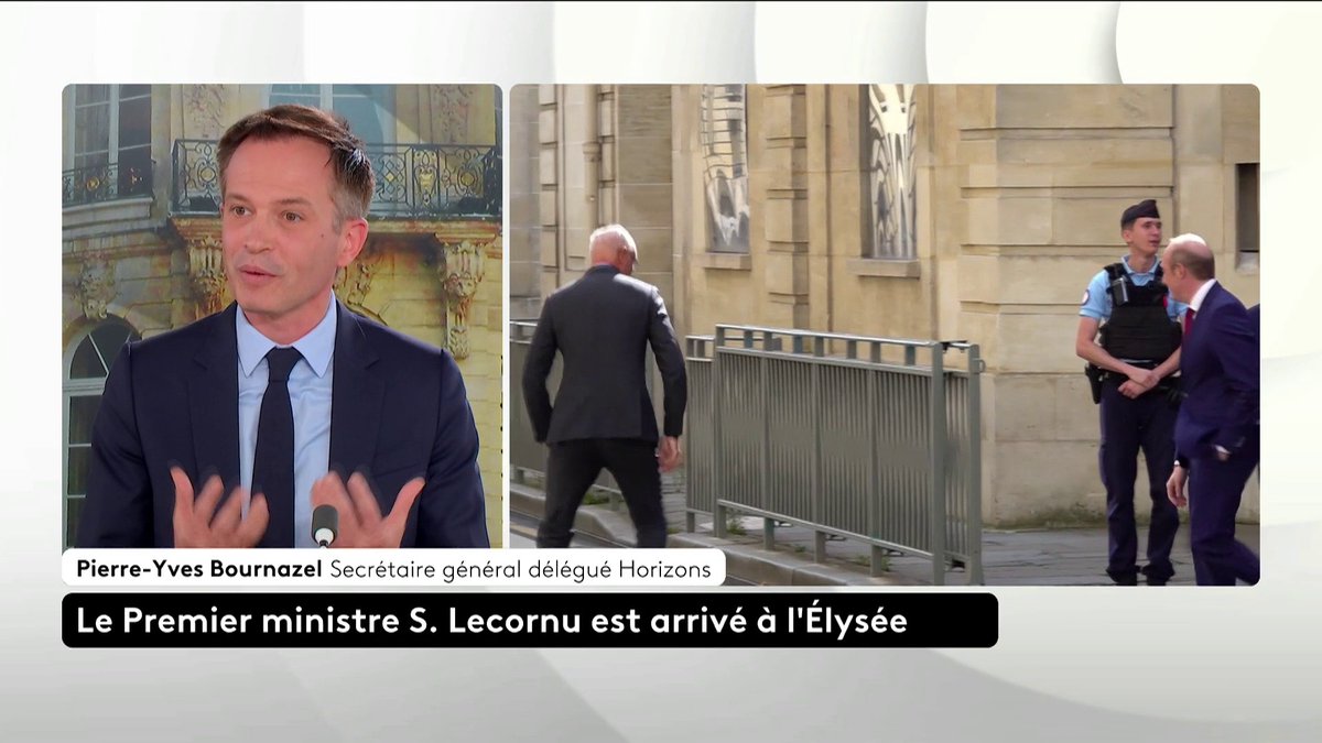 🔴 "E. Philippe a, le premier, fait le choix de la stabilité. La stabilité, c'est que les institutions soient en ordre de marche. Si on fait la dissolution, c'est le chaos, on va aller dans le précipice", avertit Pierre-Yves Bournazel (Horizons) #canal16 #ToutEstPolitique