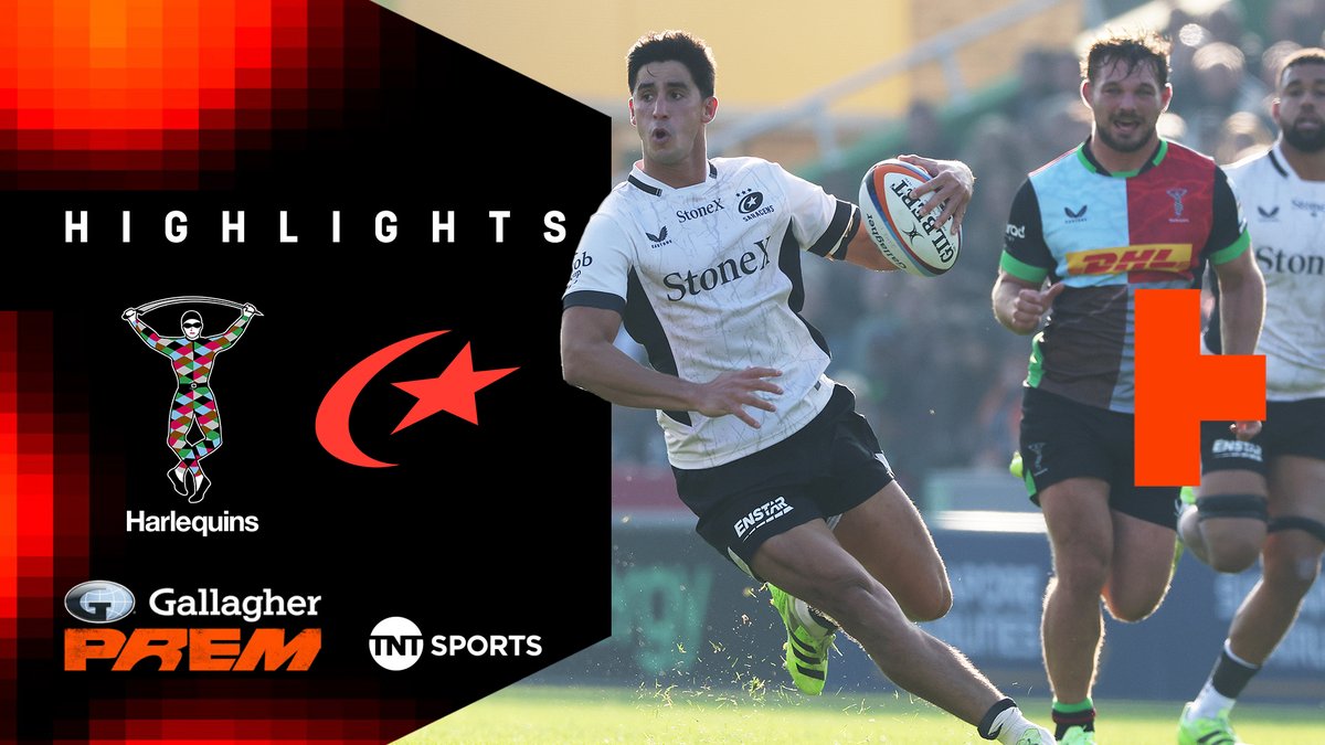 That's three #GallagherPREM wins in a row over Saracens for Harlequins. Here's how the West Londoners registered the latest 👊