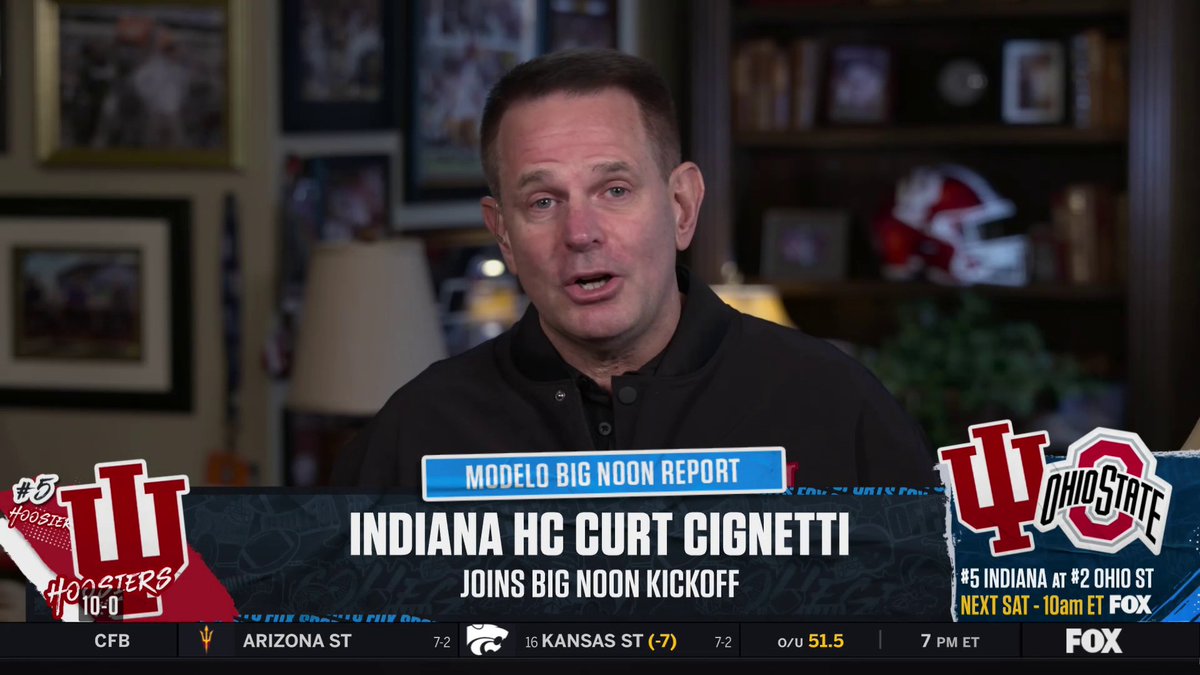 “We’re the emerging superpower in college football. Why would I leave?” Curt Cignetti’s words after he signed his contract extension 11 months ago aged quite well. #iufb