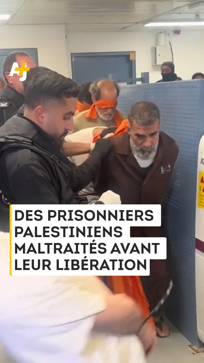 Alors qu’un échange d’otages et de prisonniers se prépare, des images montrent des Palestiniens maltraités par les autorités pénitentiaires israéliennes avant leur libération.