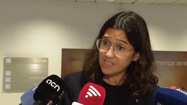 "Enviarem un ES-Alert a Montsià, Baix Ebre, Terra Alta, Ribera d'Ebre i Baix Camp avisant que s'ha de reduir la mobilitat i s'ha d'intentar fer teletreball." Núria Parlón explica que aquestes comarques passaran "a la situació d'emergència"