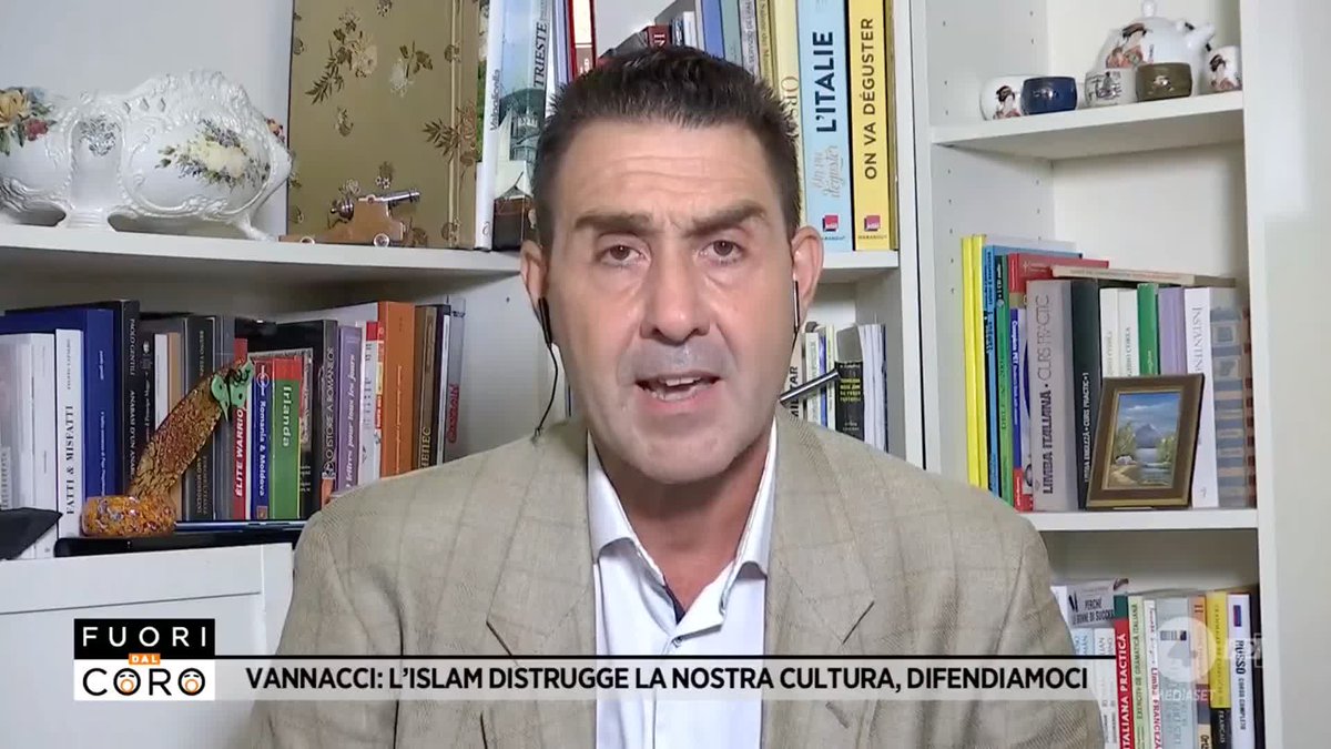 "Vedere proibito il prosciutto nelle mense scolastiche è sradicante per noi, così come vedere delle istanze che vogliono proibire il crocifisso nelle aule, perché il crocifisso e la Chiesa fanno parte della nostra civiltà da 2.000 anni". Il Generale Vannacci a #Fuoridalcoro
