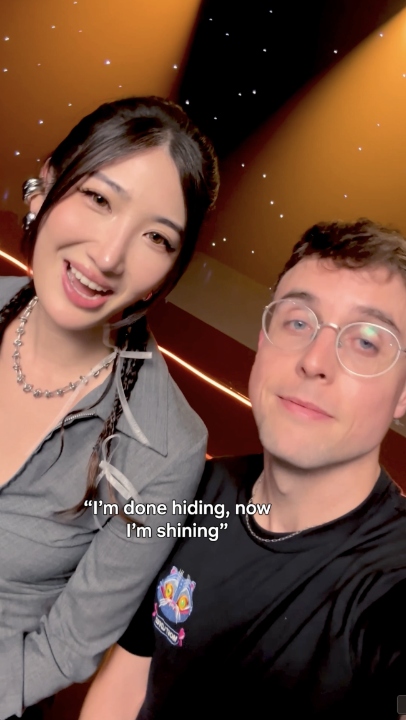 Ejae and Mark Sonnenblick coming through with secret Golden lyrics!!!