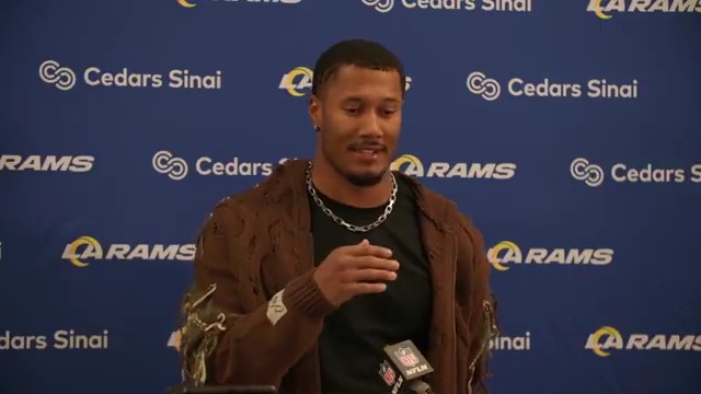 "Just trusting the preparation." 🎥 Quentin Lake breaks down his first career INT