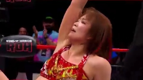 .Sareee arrived in ROH with authority, retaining her IWGP Women’s Title after a hard-hitting battle with Alex Windsor アレクス・ウィンザー! Watch ROH TV on Honor Club!