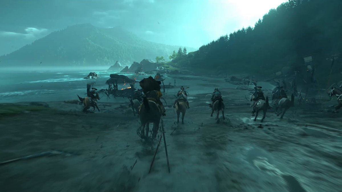 Yup, SERIOUS western vibes! The music and everything! 😮‍💨👌🏽🔥 #GhostOfYōtei