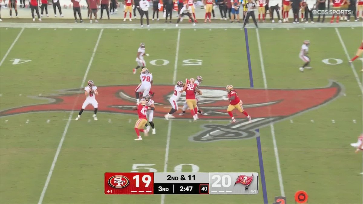 TEZ JOHNSON! Now *that* is how you score your first NFL touchdown 👏
