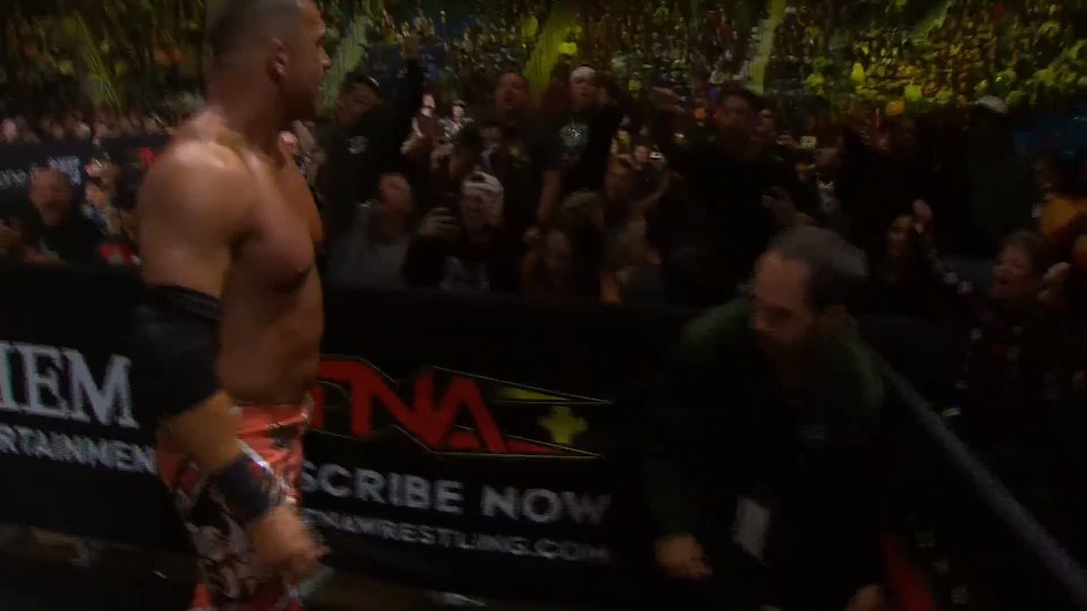 Don't mess with Steve Maclin's mom! 👑 Frankie Kazarian 👑 #TNABoundForGlory WATCH on TNA+:
