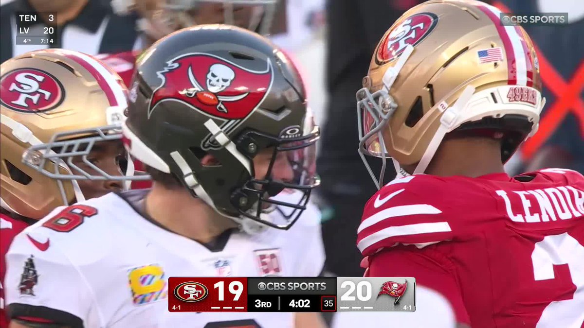 Nantz saying, “he doesn’t have a chance…oh yes he does” is the perfect 2025 Baker Mayfield sentence